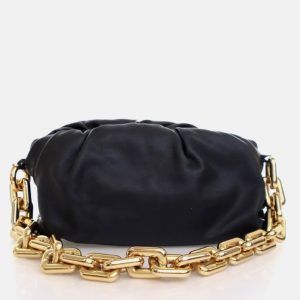 Bottega Veneta The Chain Pouch Black Calfskin Shoulder Bag, Handbags - Luxury Closet catalog
