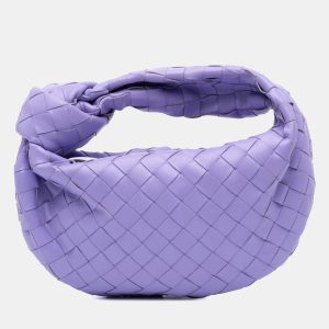 Bottega Veneta Purple Mini Nappa Intrecciato Jodie, Shoulder Bags - Luxury Closet catalog