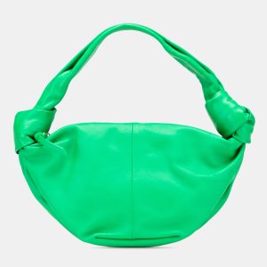 Bottega Veneta Green Mini Nappa Double Knot Bag, Shoulder Bags - Luxury Closet catalog