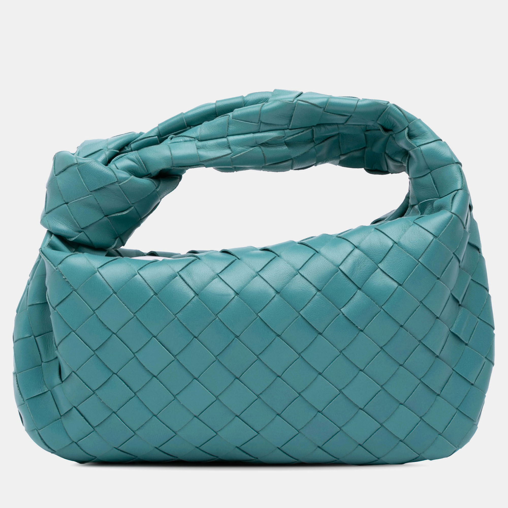 Bottega Veneta Blue Mini Nappa Intrecciato Jodie, Shoulder Bags - Luxury Closet catalog