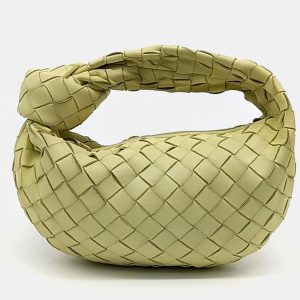 Bottega Veneta Yellow Leather BV Mini Jodi Bag, Satchels - Luxury Closet catalog