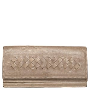 Bottega Veneta Beige Intrecciato leather Bifold Wallet, Wallets & Money Clips - Luxury Closet catalog