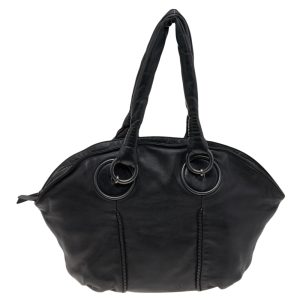 Bottega Veneta Black Lambskin Leather Satchel, Satchels - Luxury Closet catalog