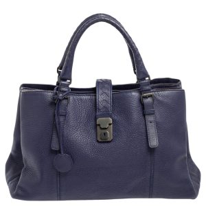 Bottega Veneta Blue Cervo Leather Medium Roma Tote, Tote Handbags - Luxury Closet catalog