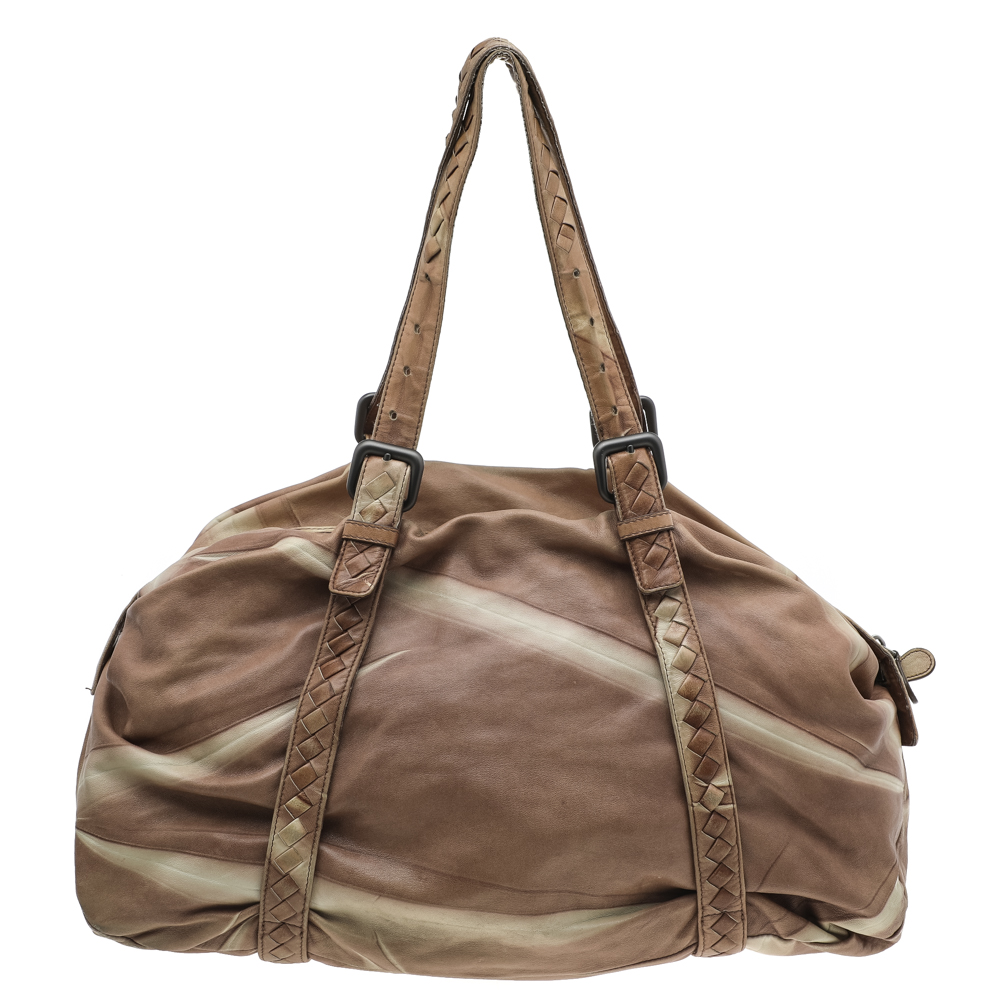 Bottega Veneta Two Tone Intrecciato Leather Satchel, Satchels - Luxury Closet catalog