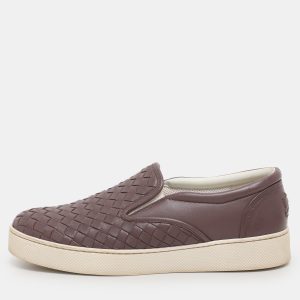 Bottega Veneta Mauve Intrecciato Leather Dodger Slip on Sneakers Size 37, Athletic Shoes & Sneakers - Luxury Closet catalog