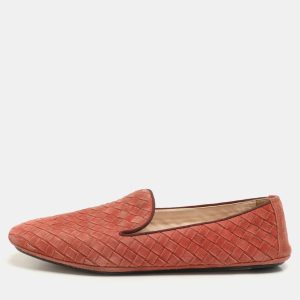 Bottega Veneta Brown Intrecciato Suede Smoking Slippers Size 36, Loafers & Slip-Ons - Luxury Closet catalog