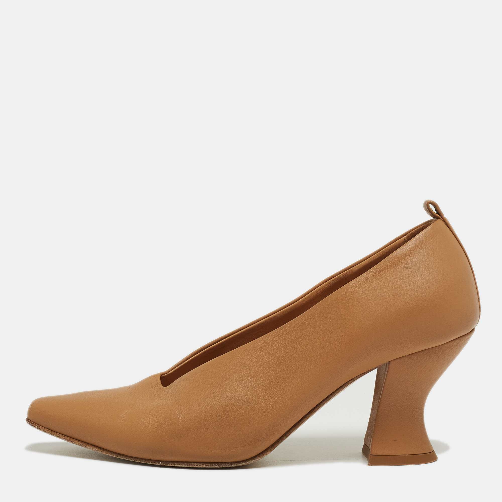 Bottega Veneta Brown Leather Pointed Toe Pumps Size 36, Pumps - Luxury Closet catalog