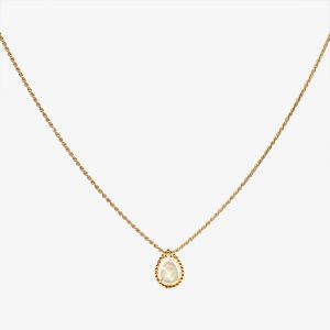 Boucheron Serpent Boheme Mother of Pearl 18k Yellow Gold S Motif Necklace, Necklaces - Luxury Closet catalog