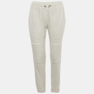 Brunello Cucinelli Grey Melange Cotton Jersey Drawstring Sweatpants XS, Clothing - Luxury Closet catalog