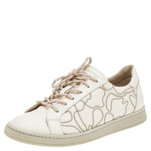 Brunello Cucinelli White Leather Low Top Sneakers Size 38, Athletic Shoes & Sneakers - Luxury Closet catalog