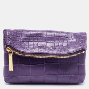 Burberry Prorsum Purple Crocodile Leather Kendal Clutch, Clutches & Special Occasion Bags - Luxury Closet catalog