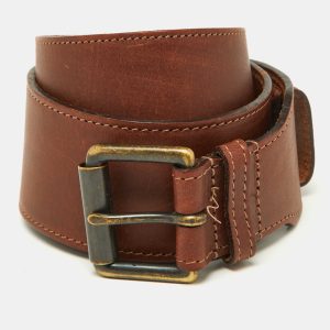 Burberry Brown Leather Buckle Belt 80CM, Belt Buckles - Luxury Closet catalog