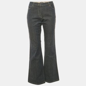 Burberry Navy Blue Denim Flared Jeans M Waist 29", Jeans - Luxury Closet catalog