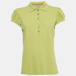 Burberry Green Pique Polo T-Shirt M, Shirts & Tops - Luxury Closet catalog