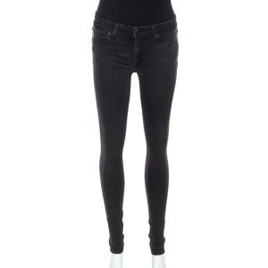 Burberry Brit Dark Grey Denim Skinny Low Rise Jeans M, Jeans - Luxury Closet catalog