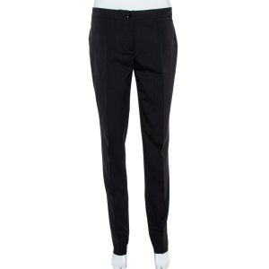 Burberry London Black Wool Blend Tailored Trousers S, Clothing - Luxury Closet catalog