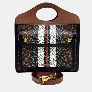 Burberry Multicolor Coated canvas Burberry Coated canvas pocket mini bag, Satchels - Luxury Closet catalog