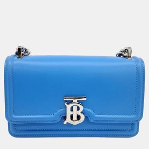 Burberry Blue Leather TB mini chain shoulder bag, Shoulder Bags - Luxury Closet catalog