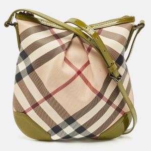 Burberry Olive Green/Beige Supernova Check PVC Dryden Crossbody Bag, Handbags - Luxury Closet catalog