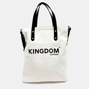 Burberry Cream Fabric tote and shoulder bag, Tote Handbags - Luxury Closet catalog