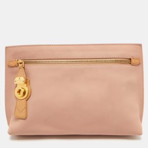 Burberry Pink Leather Pendleton Clutch, Clutches & Special Occasion Bags - Luxury Closet catalog