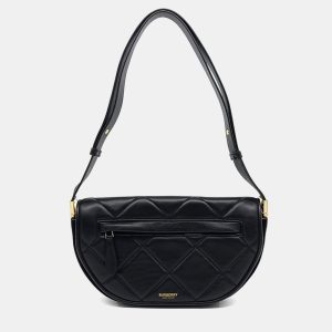 Burberry Black Leather Olympia bag, Handbags - Luxury Closet catalog