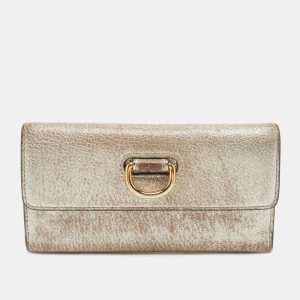 Burberry Silver Leather Continental Wallet, Wallets & Money Clips - Luxury Closet catalog