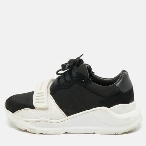 Burberry Black Suede and Rubber Ramsey Low Top Sneakers Size 37.5, Athletic Shoes & Sneakers - Luxury Closet catalog