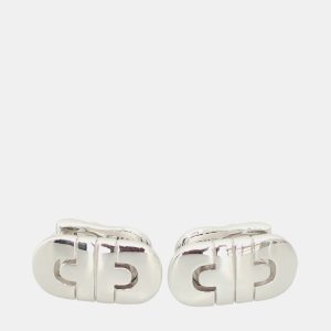 Bvlgari 18K White Gold Parentesi Clip On Earrings, Earrings - Luxury Closet catalog