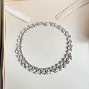 Bvlgari 18K White Gold, Diamond Layered Divas&rsquo; Dream Necklace, Necklaces - Luxury Closet catalog