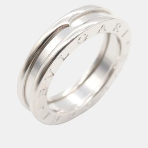 Bvlgari 18K White Gold B.Zero1 Band Ring EU 50, Rings - Luxury Closet catalog