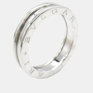 Bvlgari 18K White Gold B.Zero1 Band Ring EU 58, Rings - Luxury Closet catalog