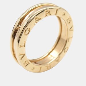 Bvlgari 18K Rose Gold B.Zero1 Band Ring EU 49, Rings - Luxury Closet catalog