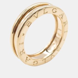 Bvlgari 18K Rose Gold B.Zero1 Band Ring EU 50, Rings - Luxury Closet catalog
