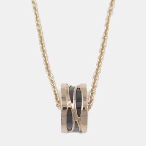 Bvlgari 18k Rose Gold B.Zero1 Ceramic Pendant Necklace, Necklaces - Luxury Closet catalog