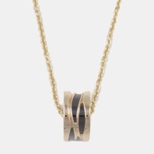 Bvlgari 18k Rose Gold B.Zero1 Ceramic Pendant Necklace, Necklaces - Luxury Closet catalog