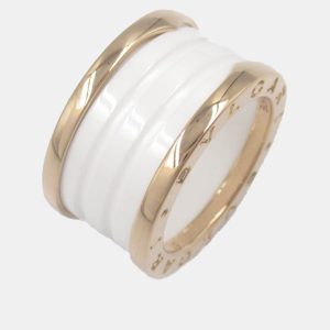 Bvlgari B.Zero1 18K Rose Gold and Ceramic Band Ring EU 51, Rings - Luxury Closet catalog