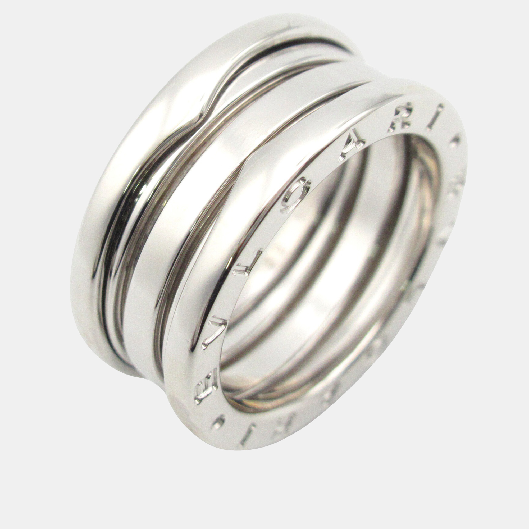 Bvlgari 18K White Gold B-Zero1 Ring EU 52, Rings - Luxury Closet catalog