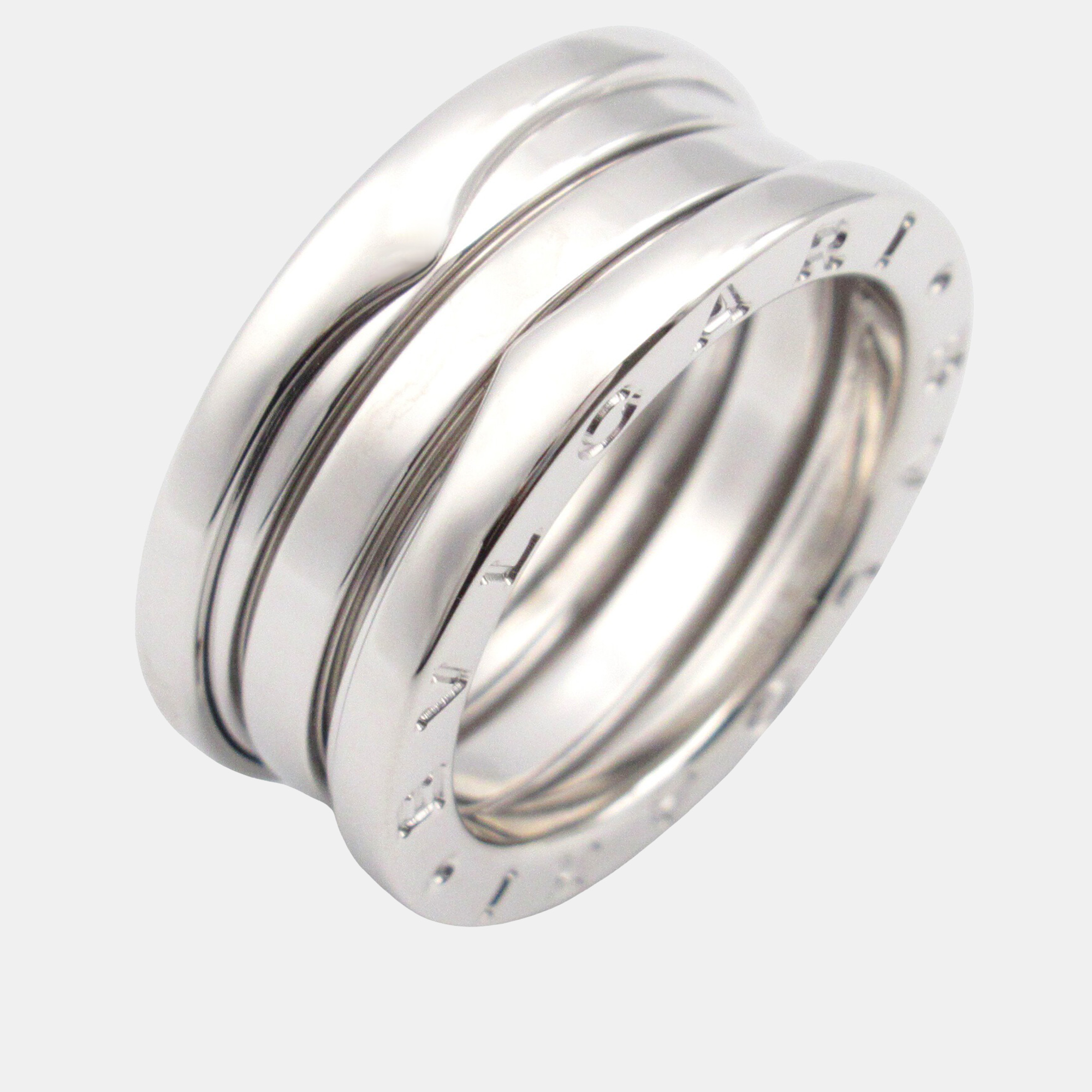 Bvlgari B.Zero1 18K White Gold Band Ring EU 51, Rings - Luxury Closet catalog