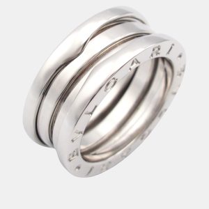 Bvlgari B.Zero1 18K White Gold Band Ring EU 50, Rings - Luxury Closet catalog