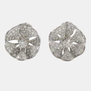 Bvlgari Divas' Dream Divissima 18K White Gold 1.05ctw Diamond Earrings, Earrings - Luxury Closet catalog