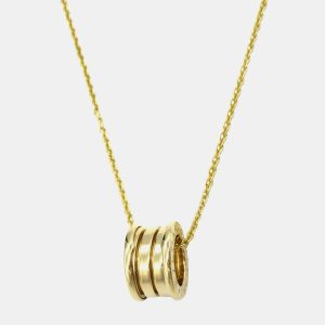 Bvlgari B.Zero1 18K Yellow Gold Pendant Necklace, Necklaces - Luxury Closet catalog