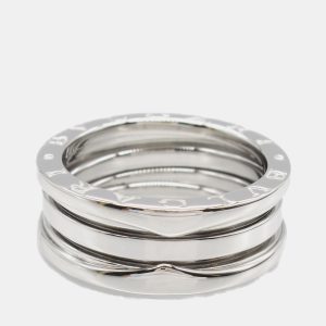 Bvlgari B.Zero1 3-Band 18K White Gold Ring EU 54, Rings - Luxury Closet catalog