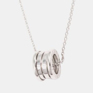 Bvlgari B.Zero1 18K White Gold Necklace, Necklaces - Luxury Closet catalog