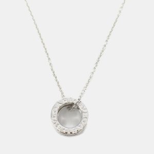 Bvlgari B.Zero1 18K White Gold Necklace, Necklaces - Luxury Closet catalog