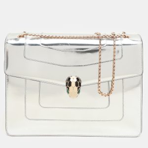 Bvlgari Mirror Leather Large Serpenti Forever Shoulder Bag, Shoulder Bags - Luxury Closet catalog