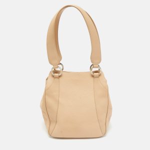 Bvlgari Beige Leather Small Tote, Tote Handbags - Luxury Closet catalog