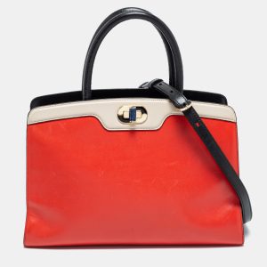 Bvlgari Multicolor Leather Isabella Rossellini Tote, Tote Handbags - Luxury Closet catalog