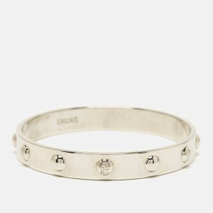Carolina Herrera CH Silver Tone Bangle Bracelet, Jewelry - Luxury Closet catalog